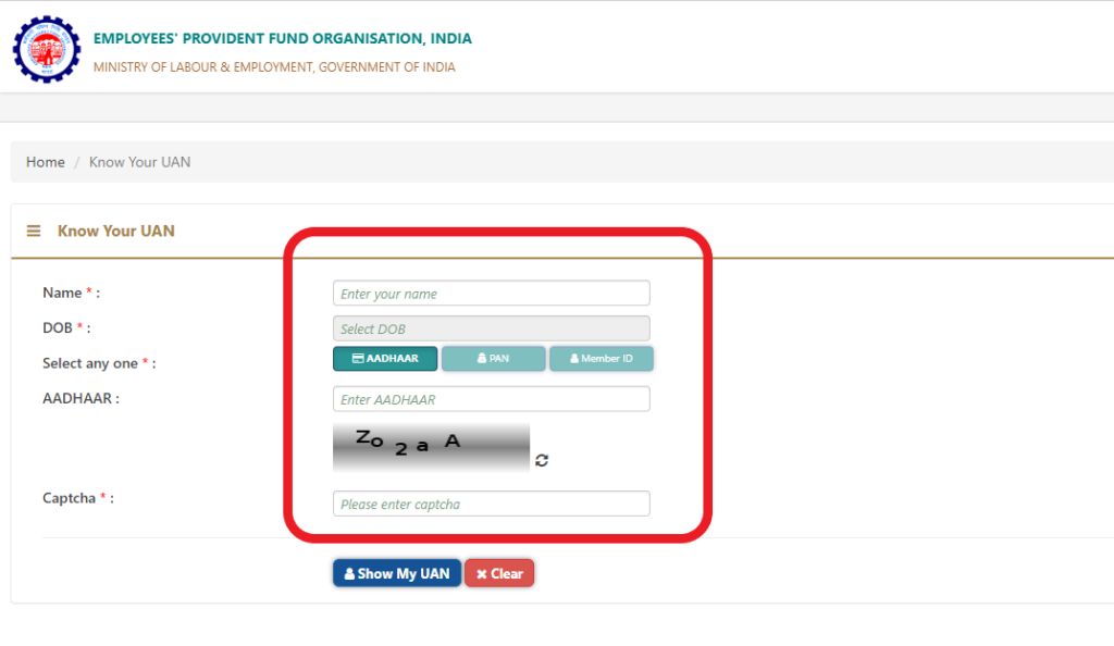 find your uan
epfo
