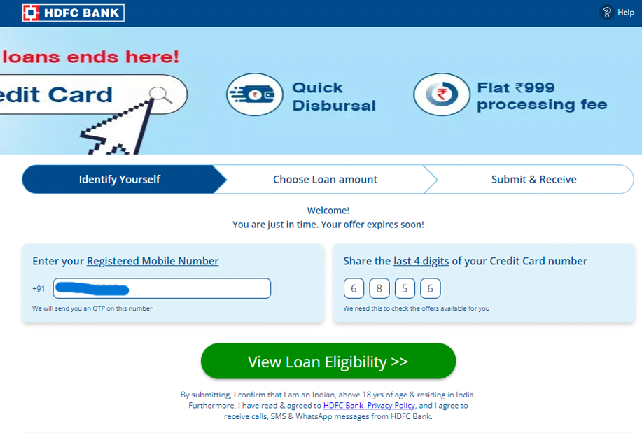 HDFC Jumbo Loan