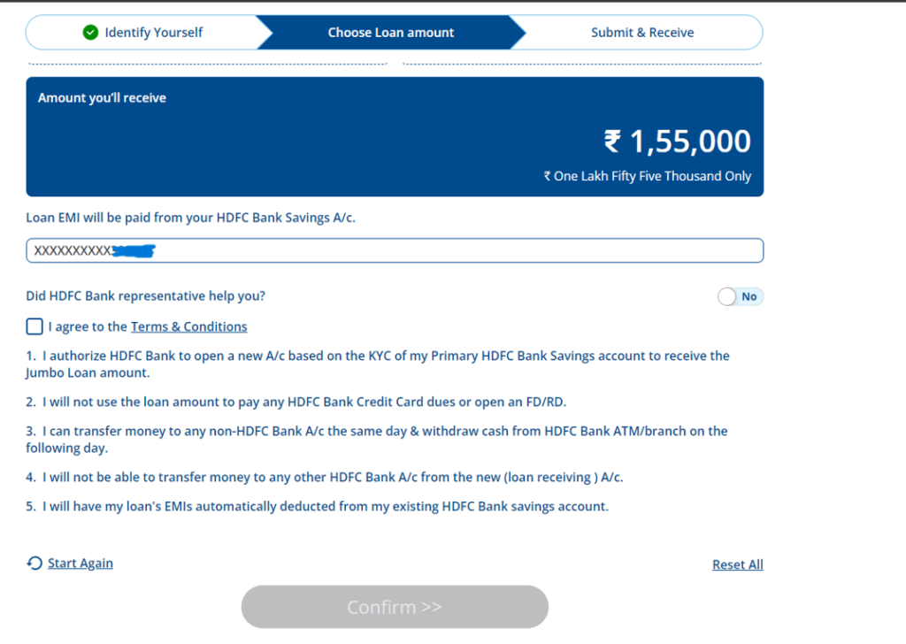 HDFC Jumbo Loan