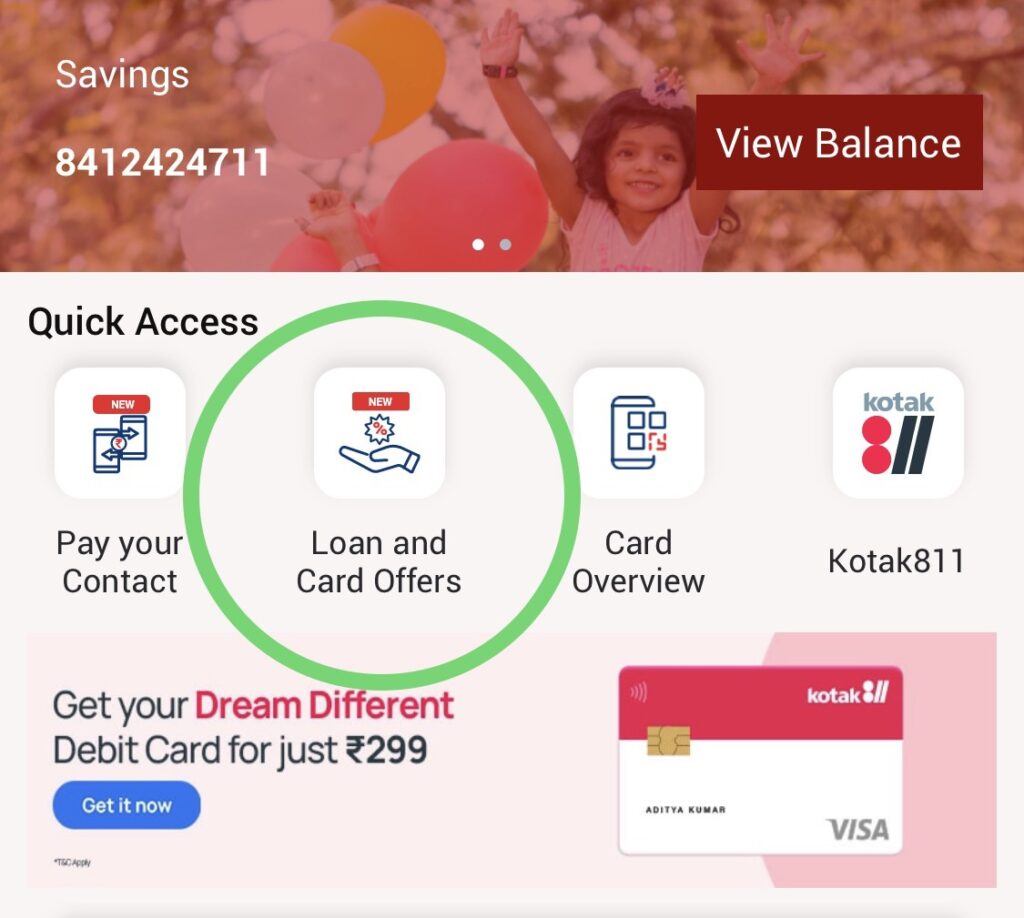 Kotak 811 Loan
