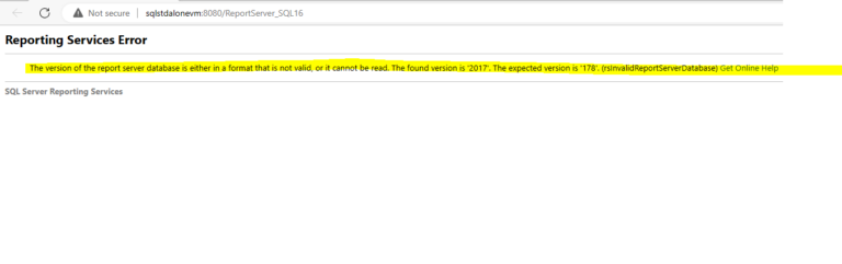downgradetosql16error