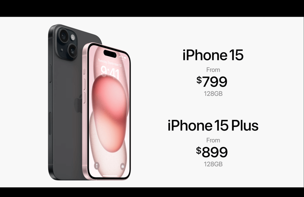 iphone 15 price