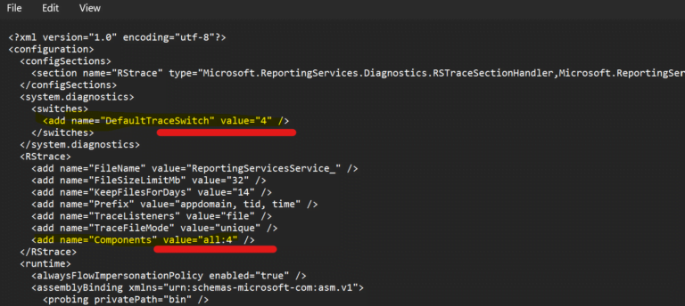 Enable Verbose Logging