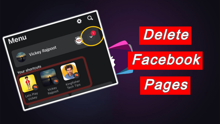 fb page delete