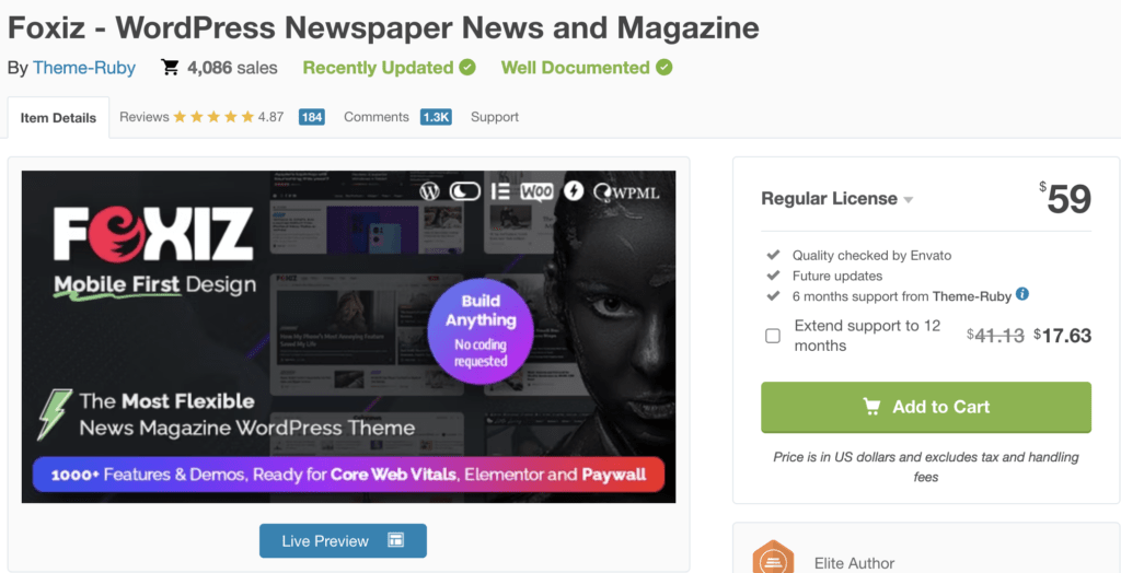 Foxiz WordPress Themes