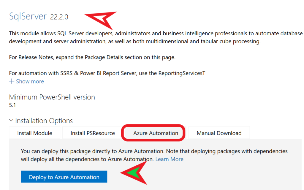 Azure Automation Runbook