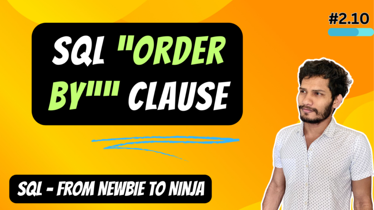 order by clause