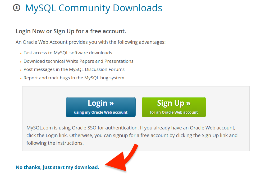 Install MySQL