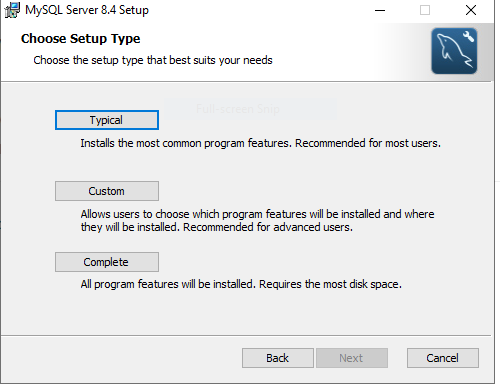 Install MySQL