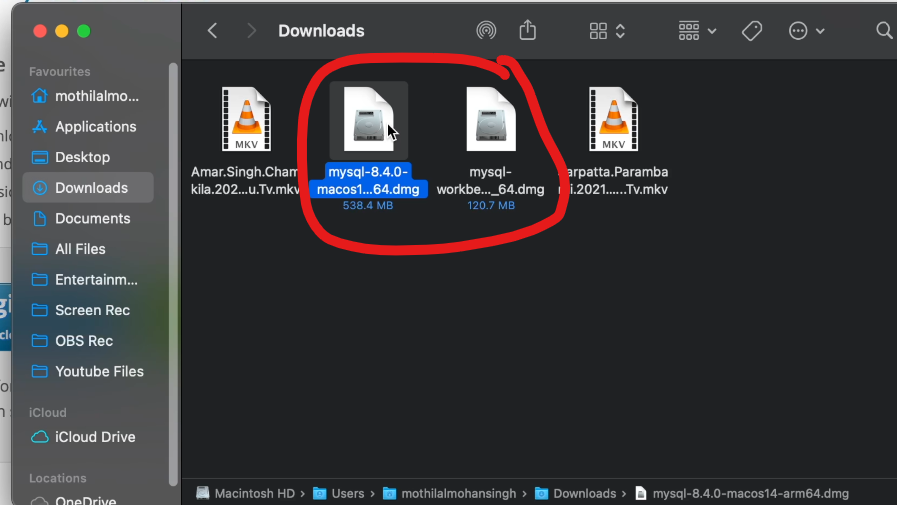 mac mysql