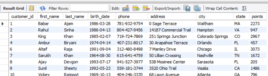 SQL IS NULL Operator