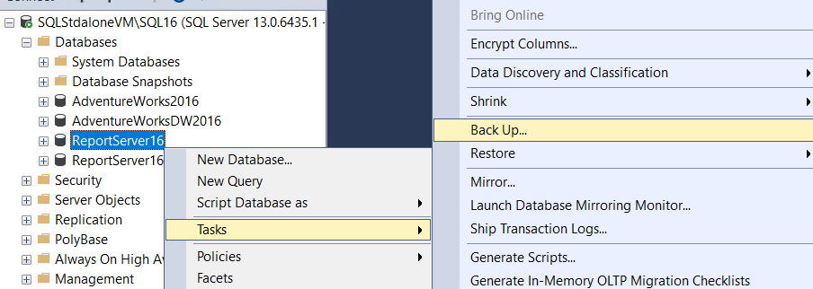 Migrate a Reporting Services