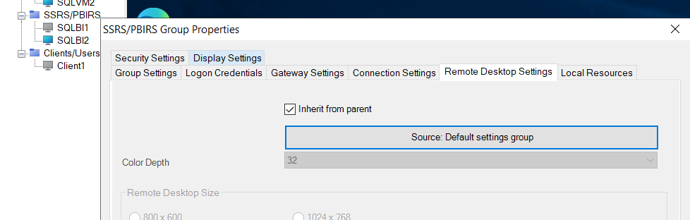 RDCMan Scaling Is Blurry