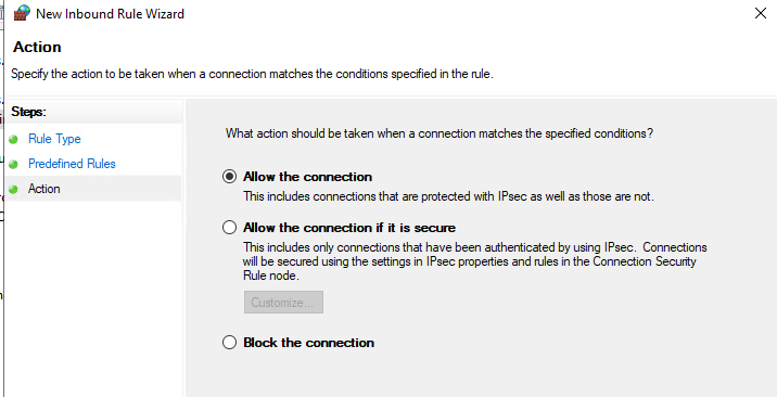 Enable Ping/Echo