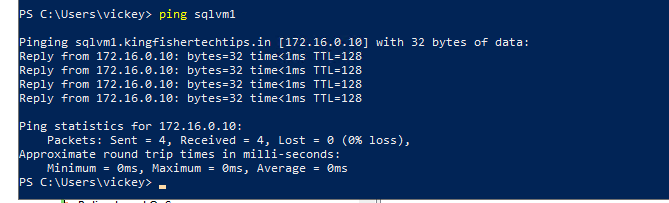Enable Ping/Echo
