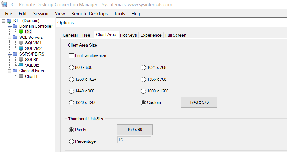 RDCMan Scaling Is Blurry