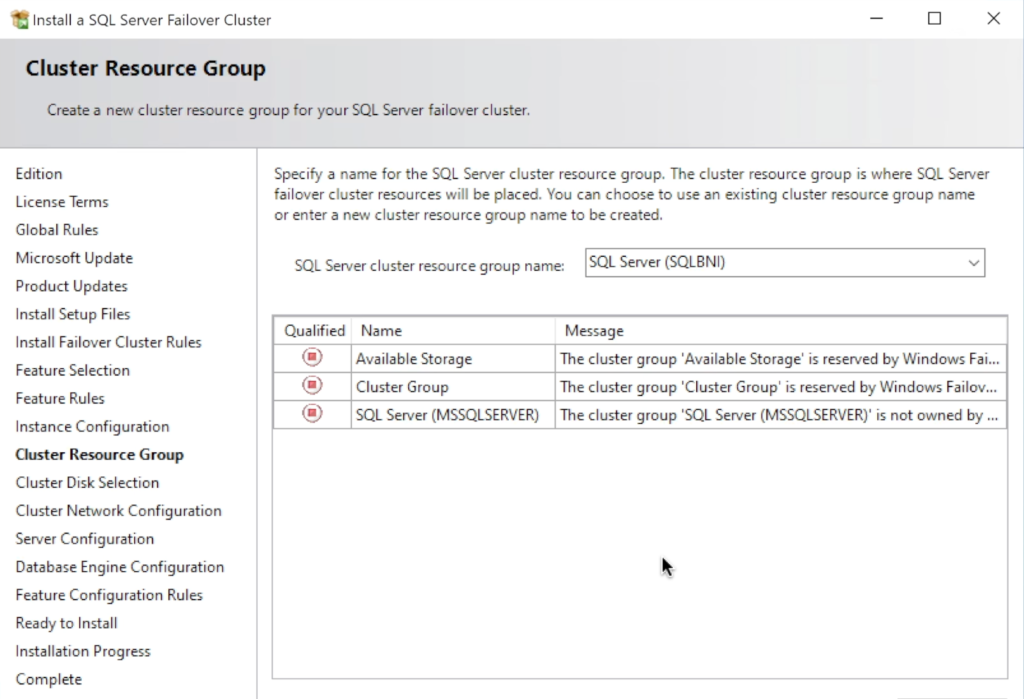 SQL Named Instance