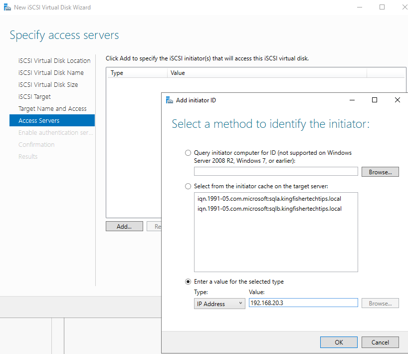 iSCSI Disk Target