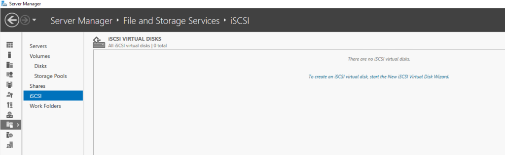 iSCSI Disk Target