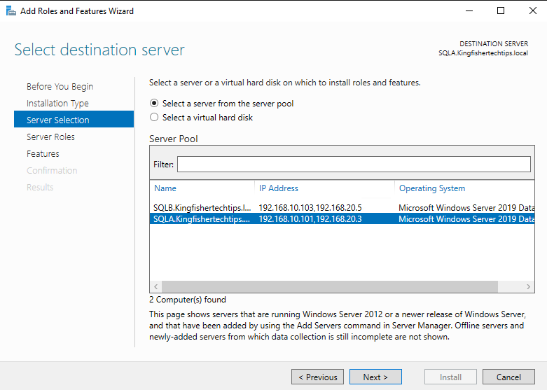 Windows Failover Cluster