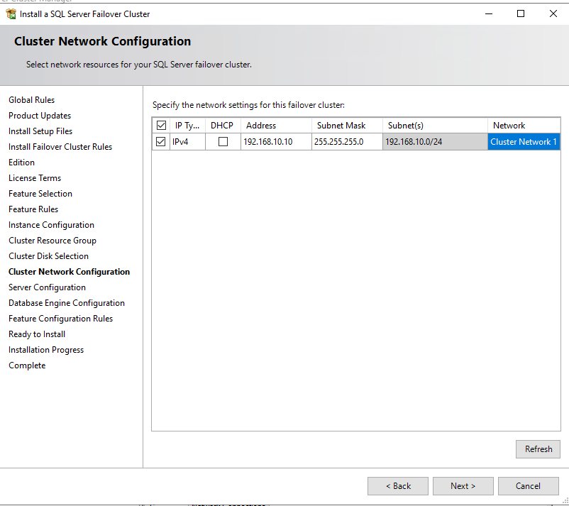 Install SQL Server on Windows