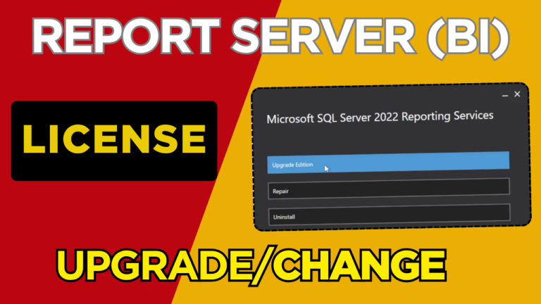 SSRS License Change