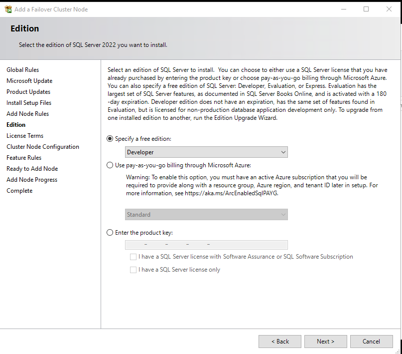 Add Node To Analysis Services Failover Cluster