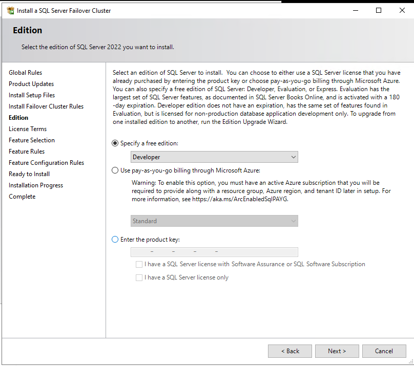 Configure Analysis Services Failover Cluster
